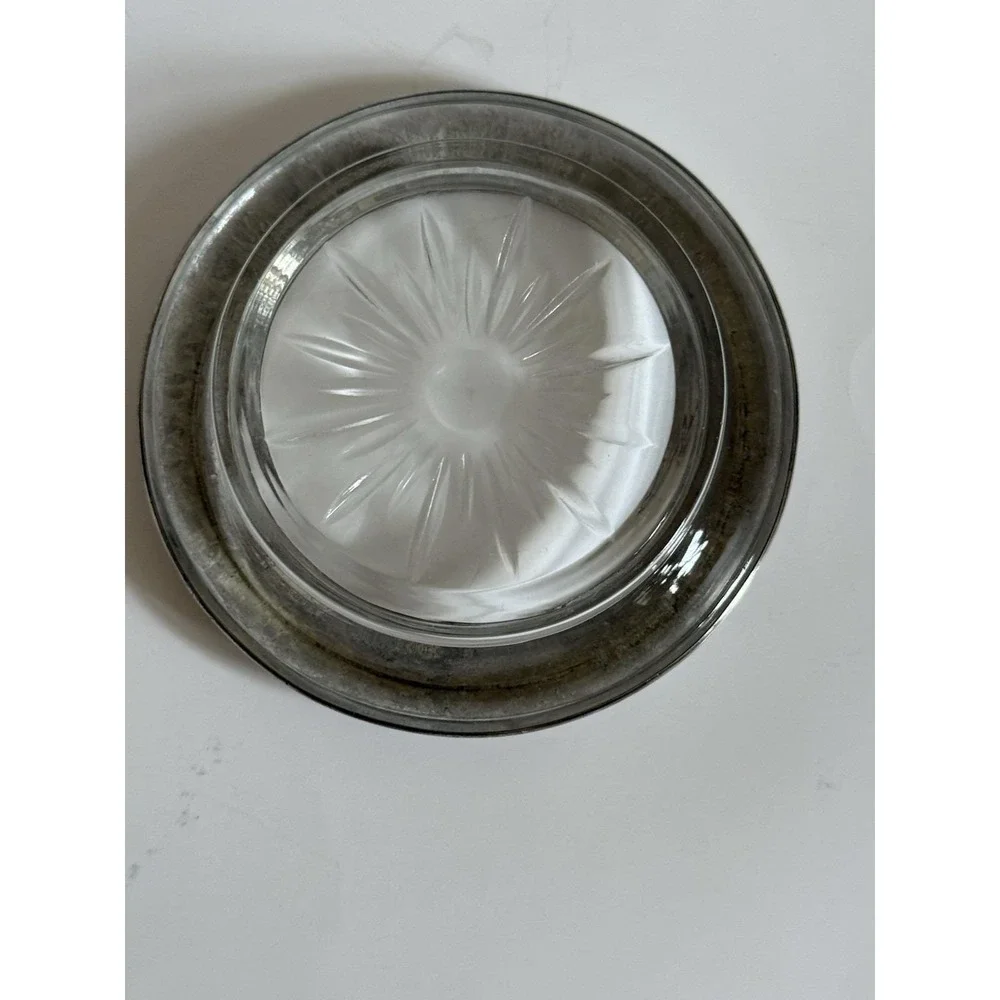 Amston Silver coaster ashtray